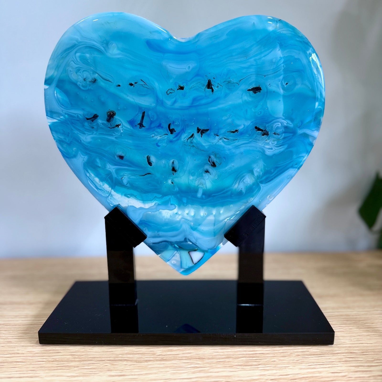 Blue Lagoon Heart