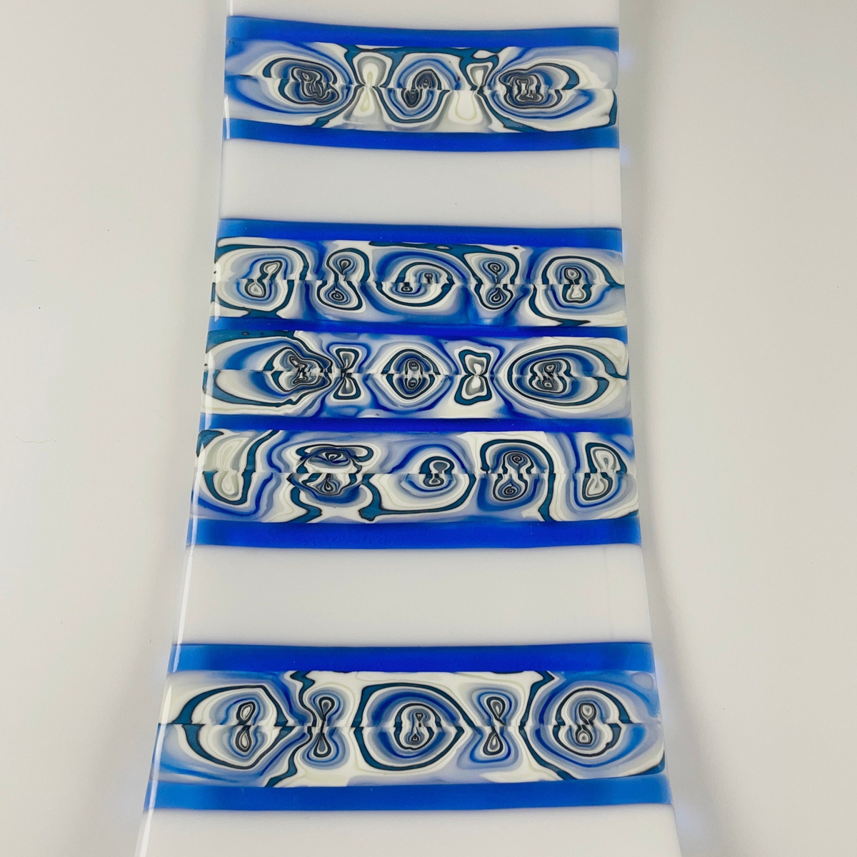 Greek blue serving Tray