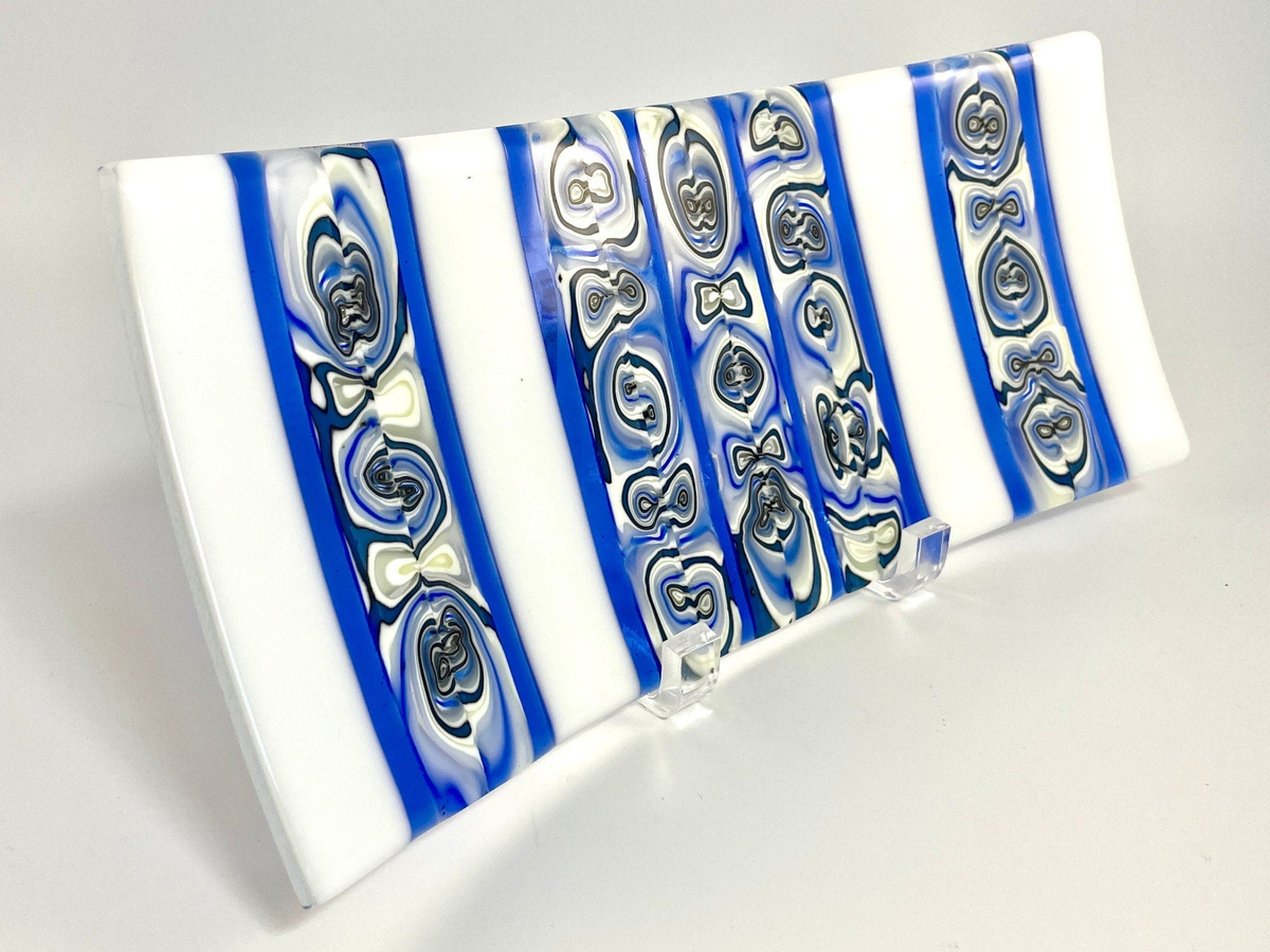glass platter Cyclades Tray