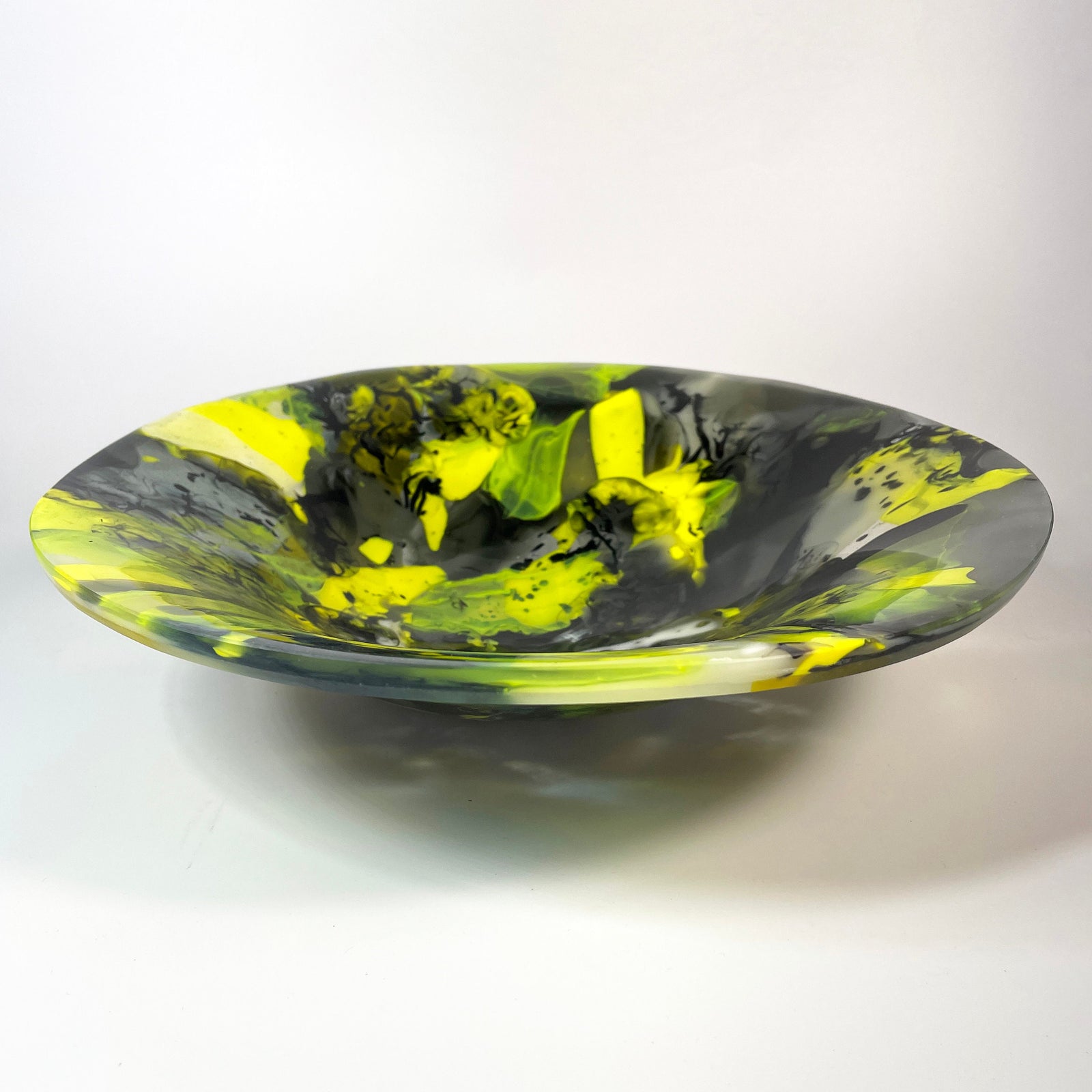 Yellow & black bowl
