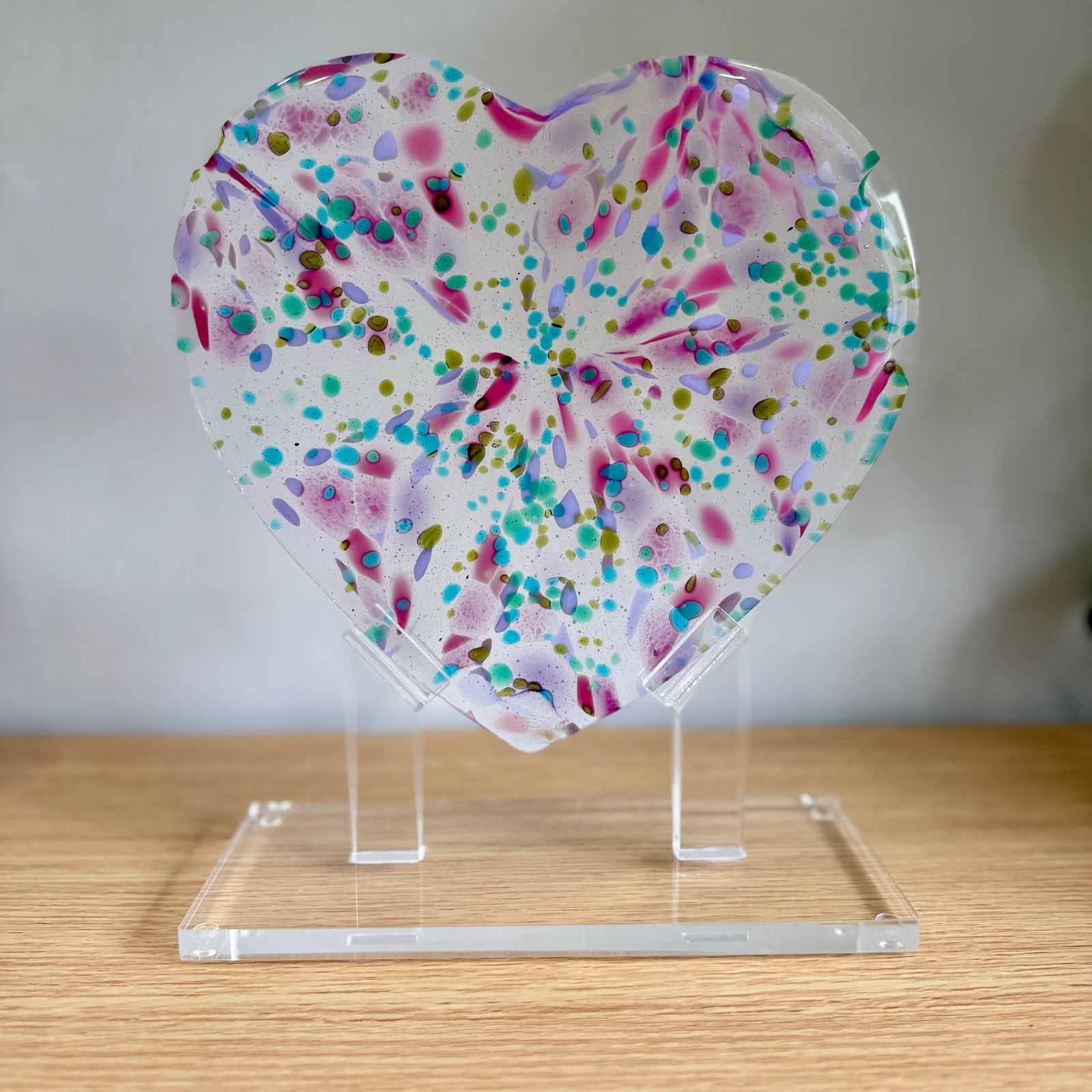 Confetti Heart Sculpture