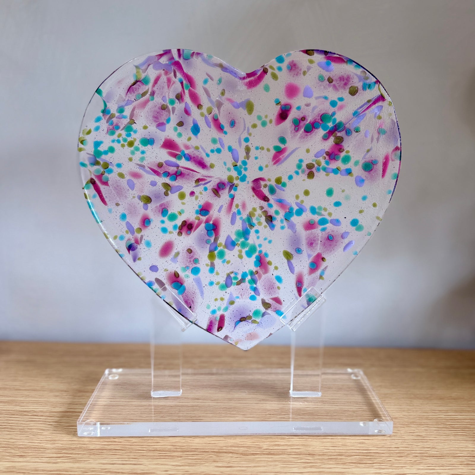 Confetti Heart Sculpture