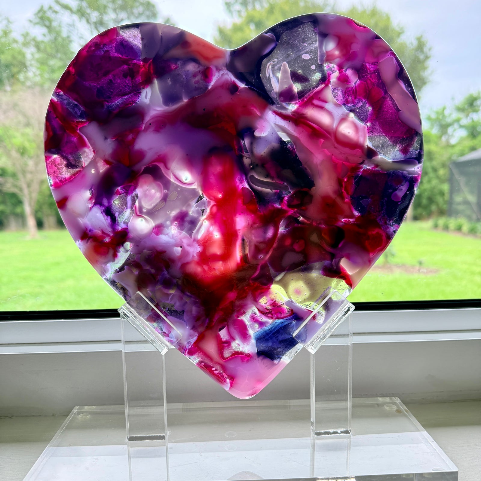 Berry Special Heart Sculpture