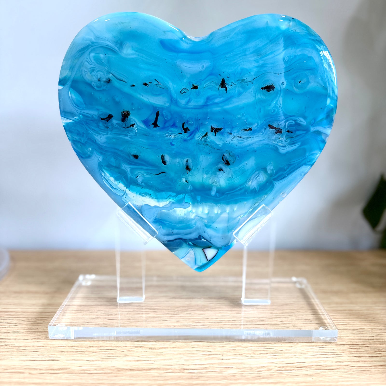 Blue Lagoon Heart