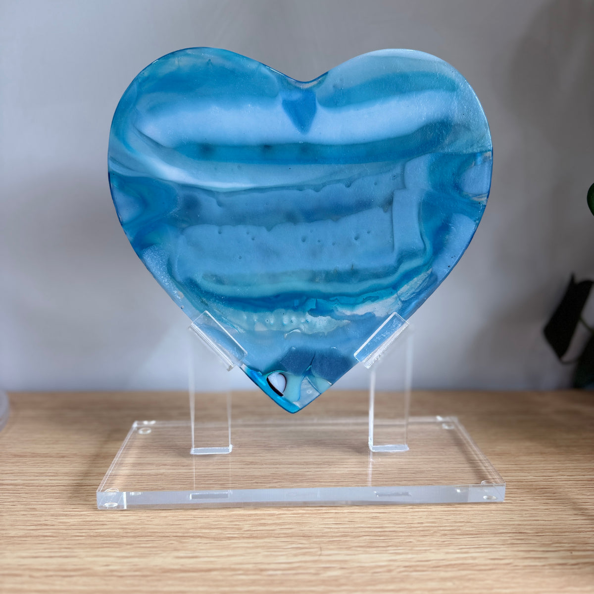 Blue Lagoon Heart