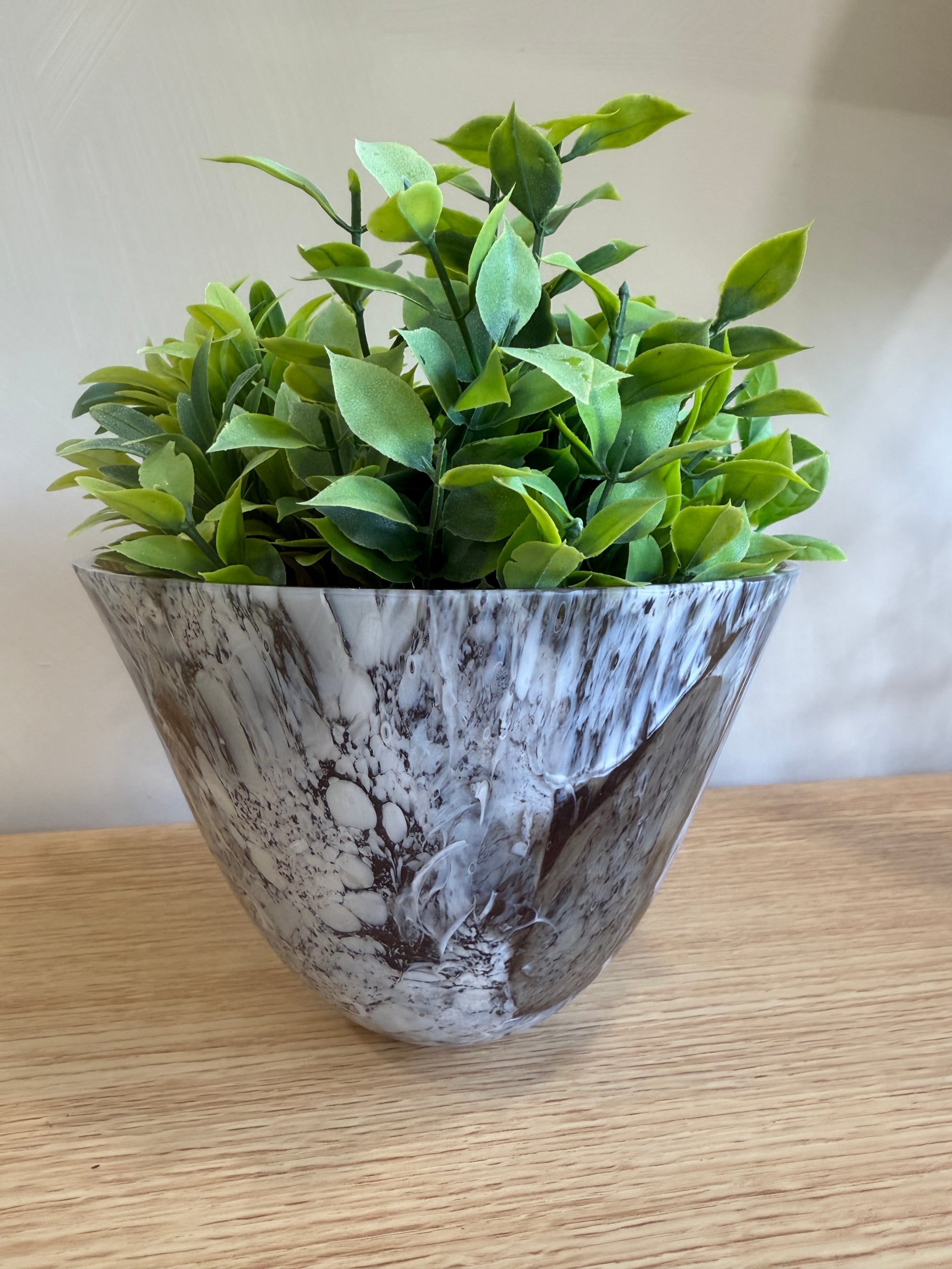 Granite Glass Vase