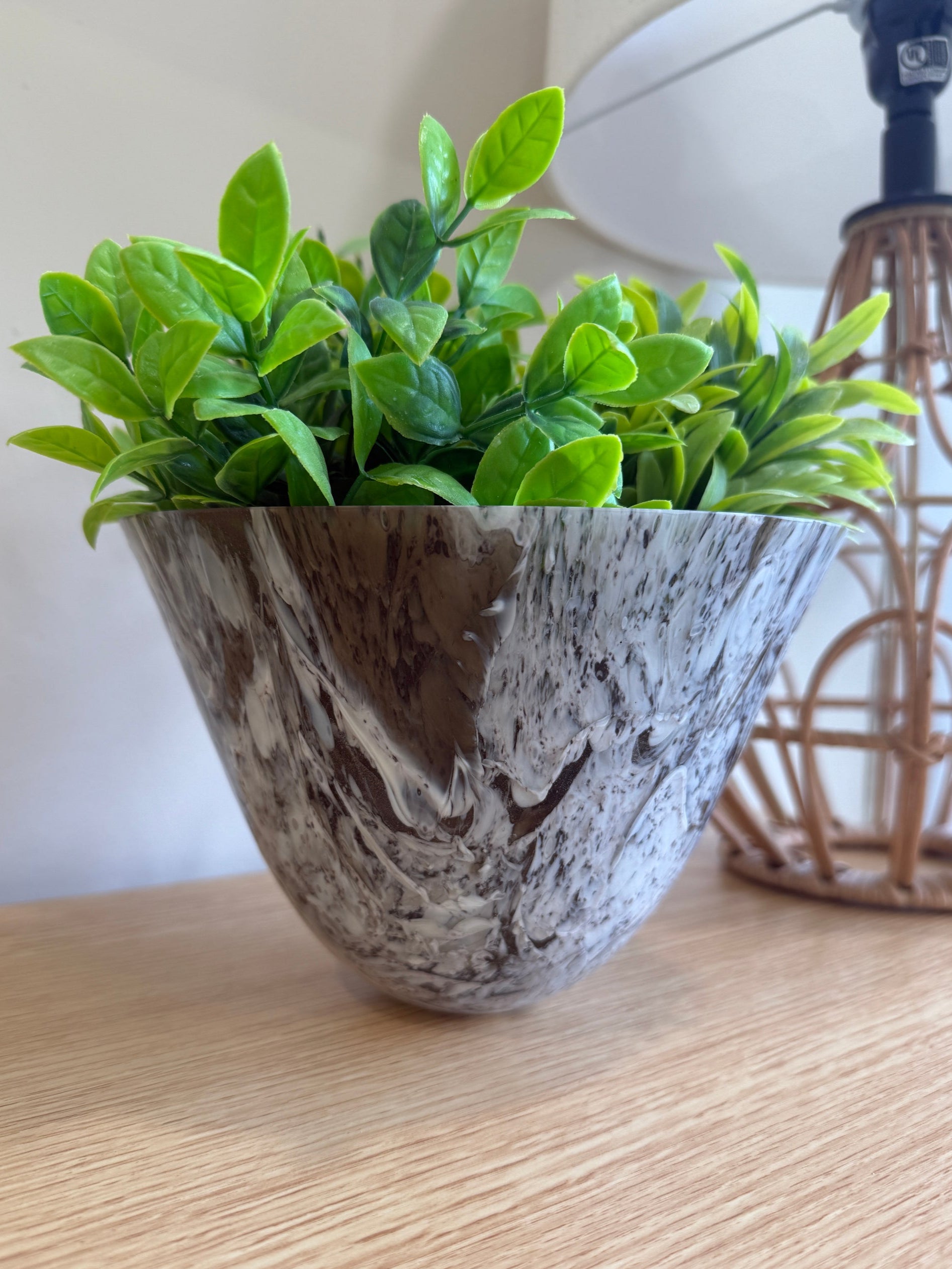 Granite Glass Vase