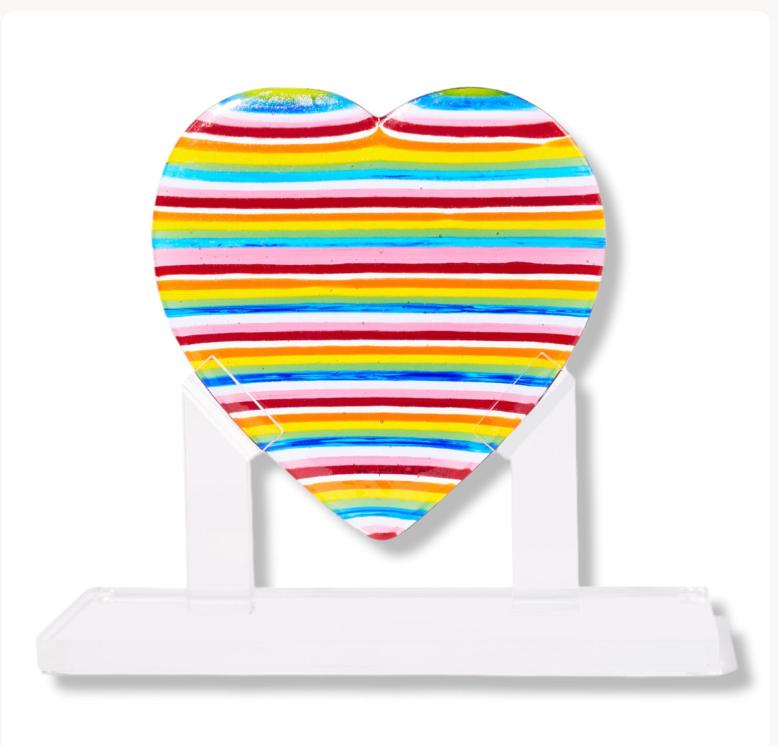 Reserve a Custom Glass Heart - $150 Deposit