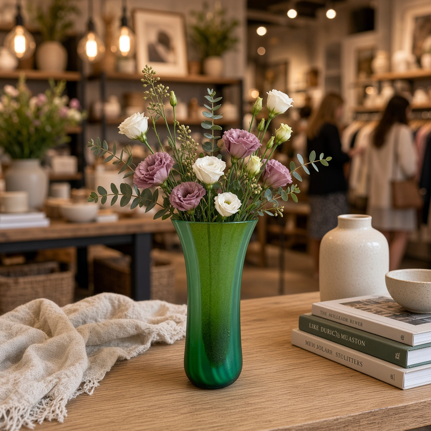 Green Mini Vase - Matte