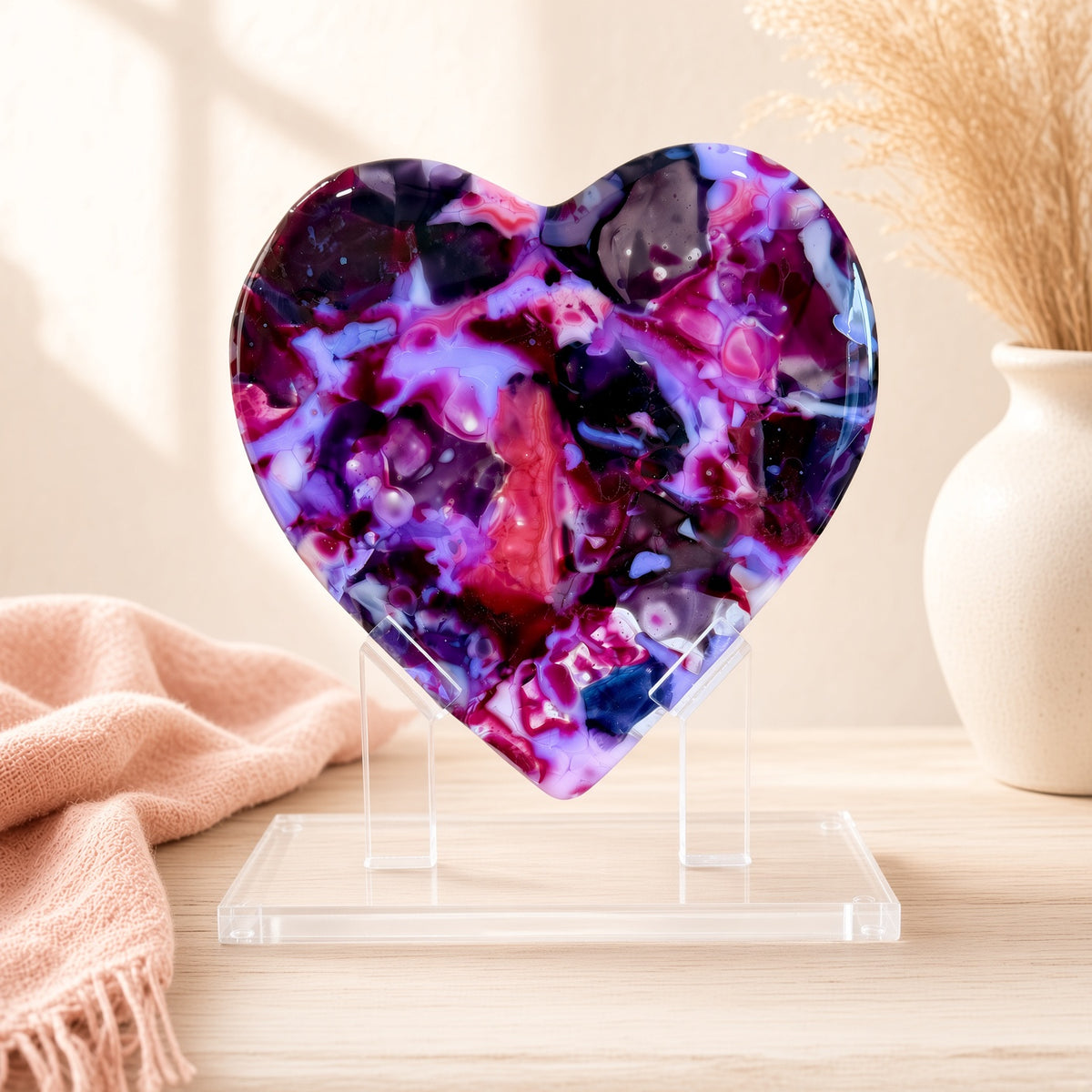 Berry Special Heart Sculpture
