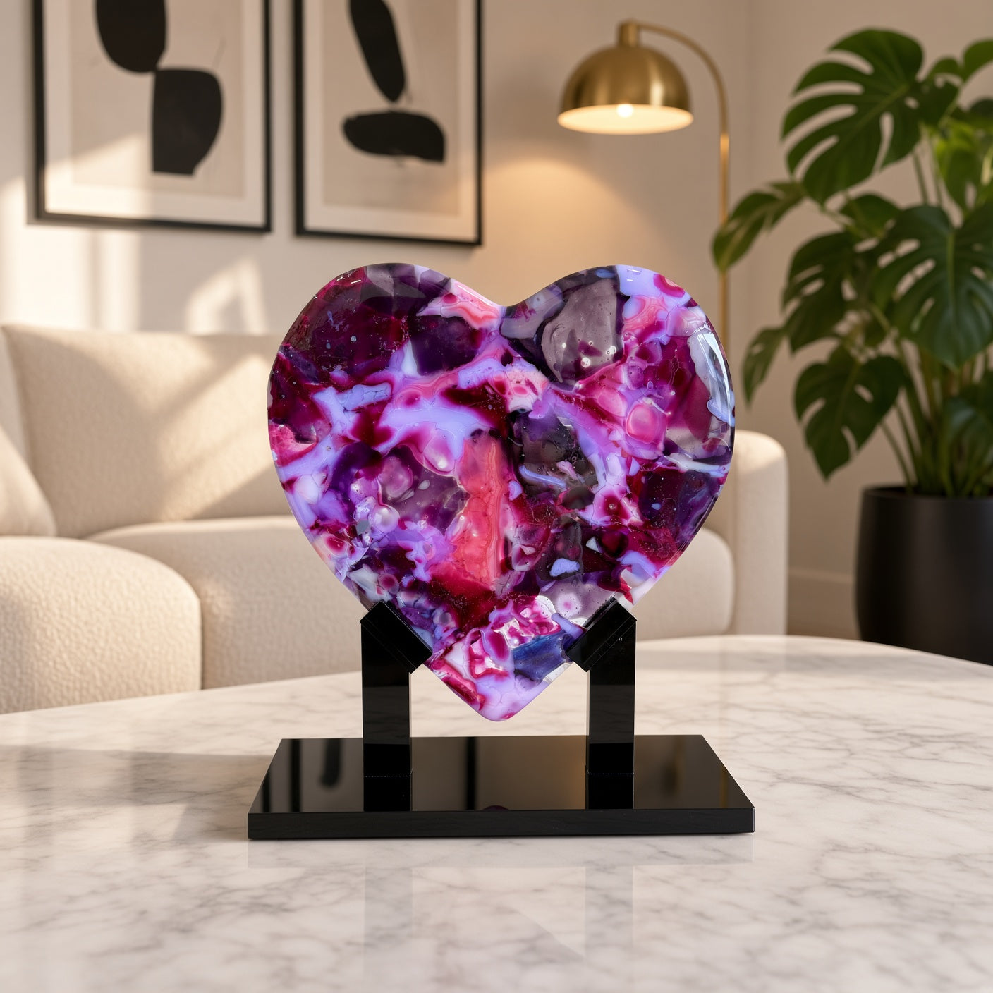 Berry Special Heart Sculpture
