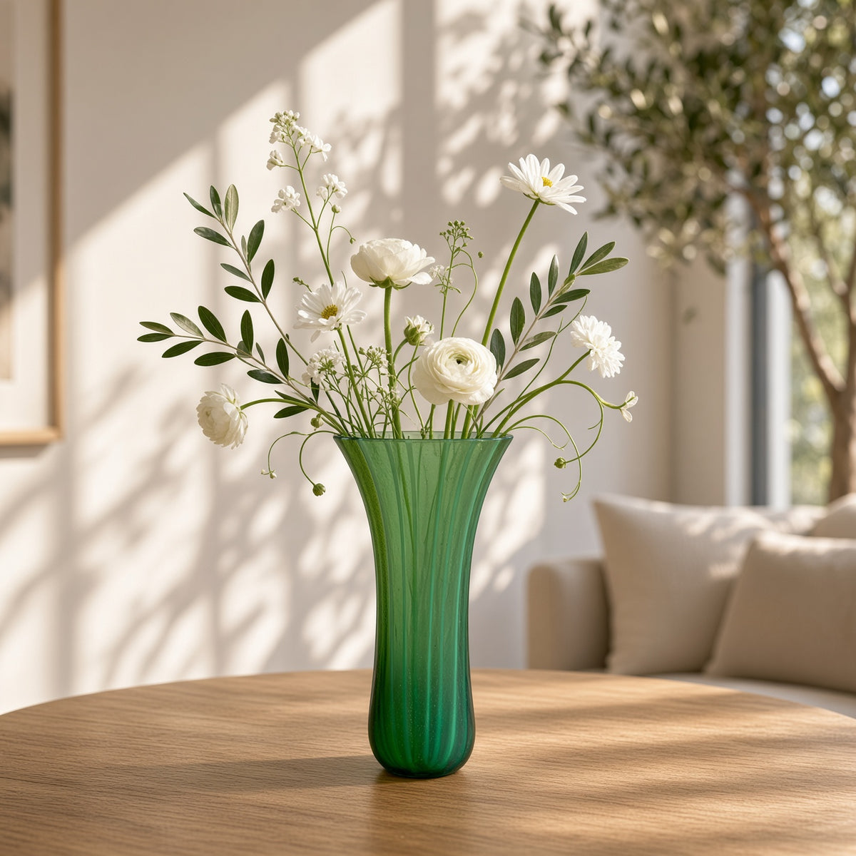Green Mini Vase - Matte