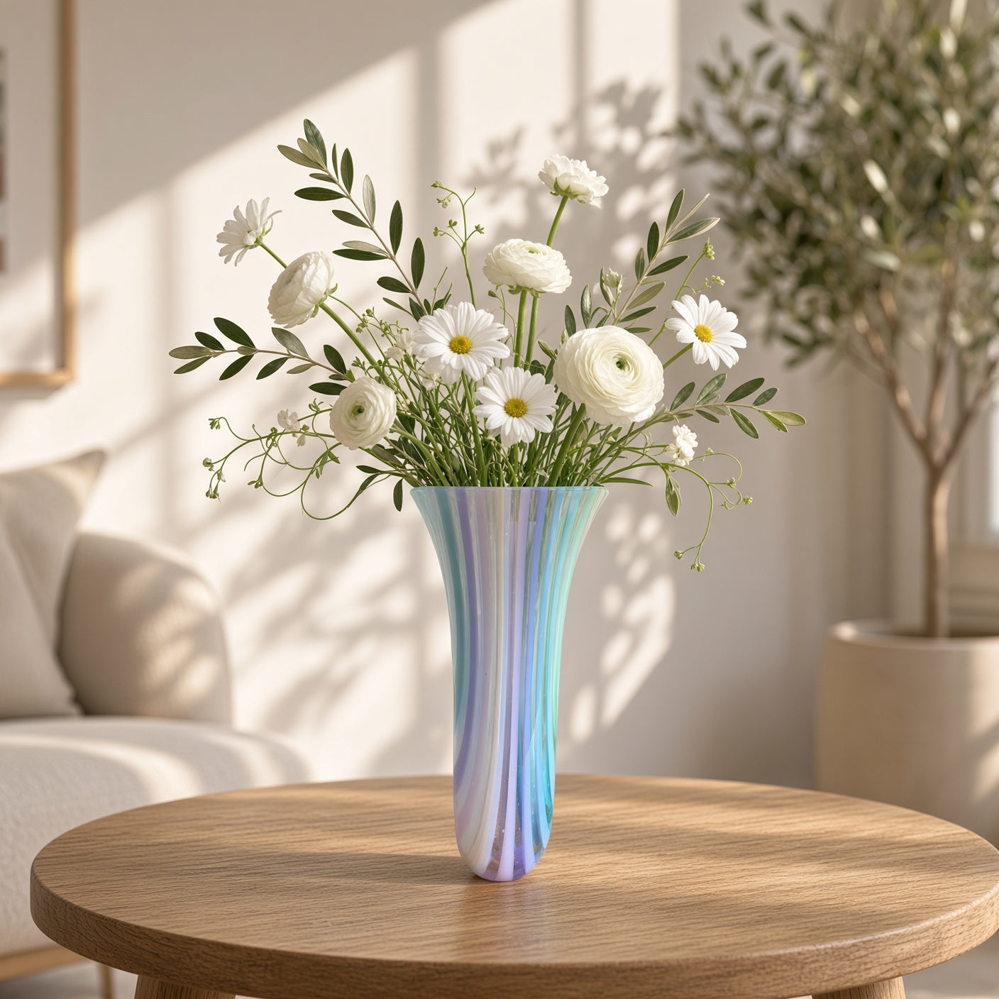 Pastel Rainbow Mini Vase