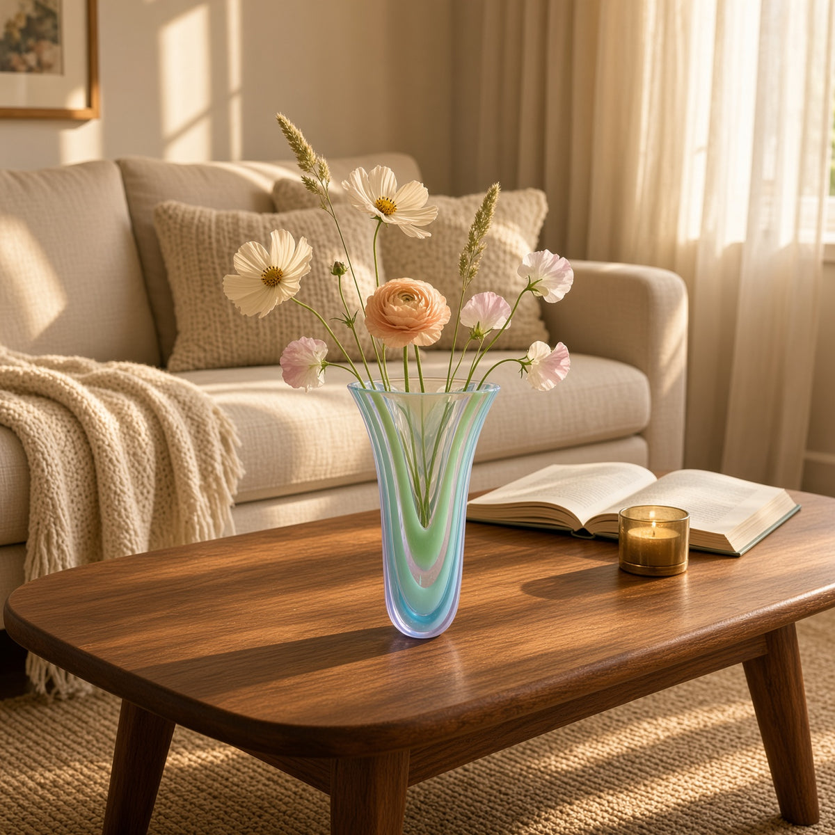 Pastel Rainbow Mini Vase