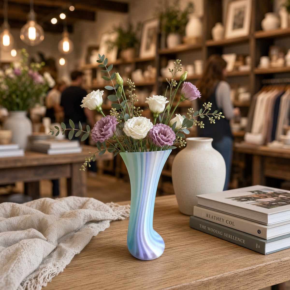 Matte Rainbow Mini Vase
