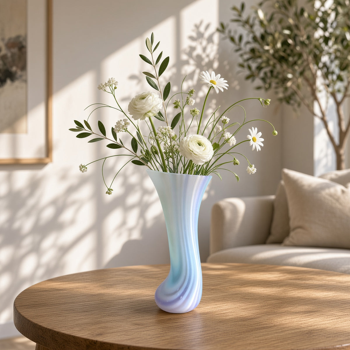 Matte Rainbow Mini Vase