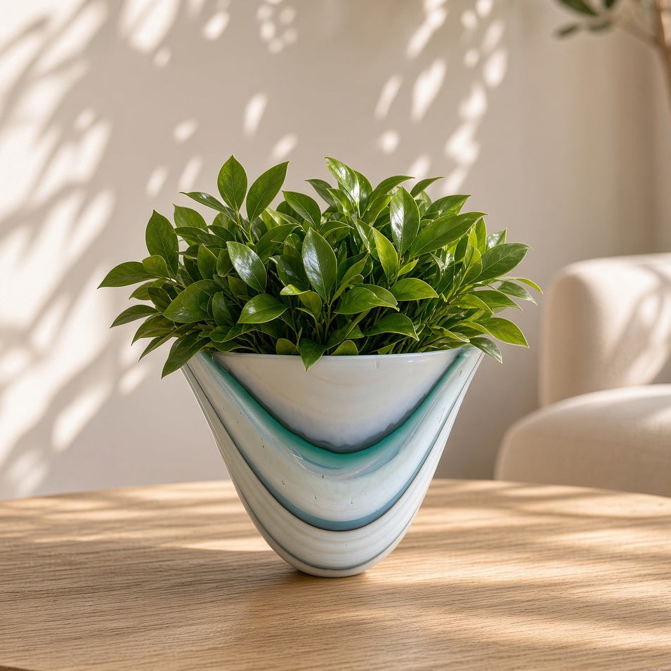 Coastal Stripes Vase