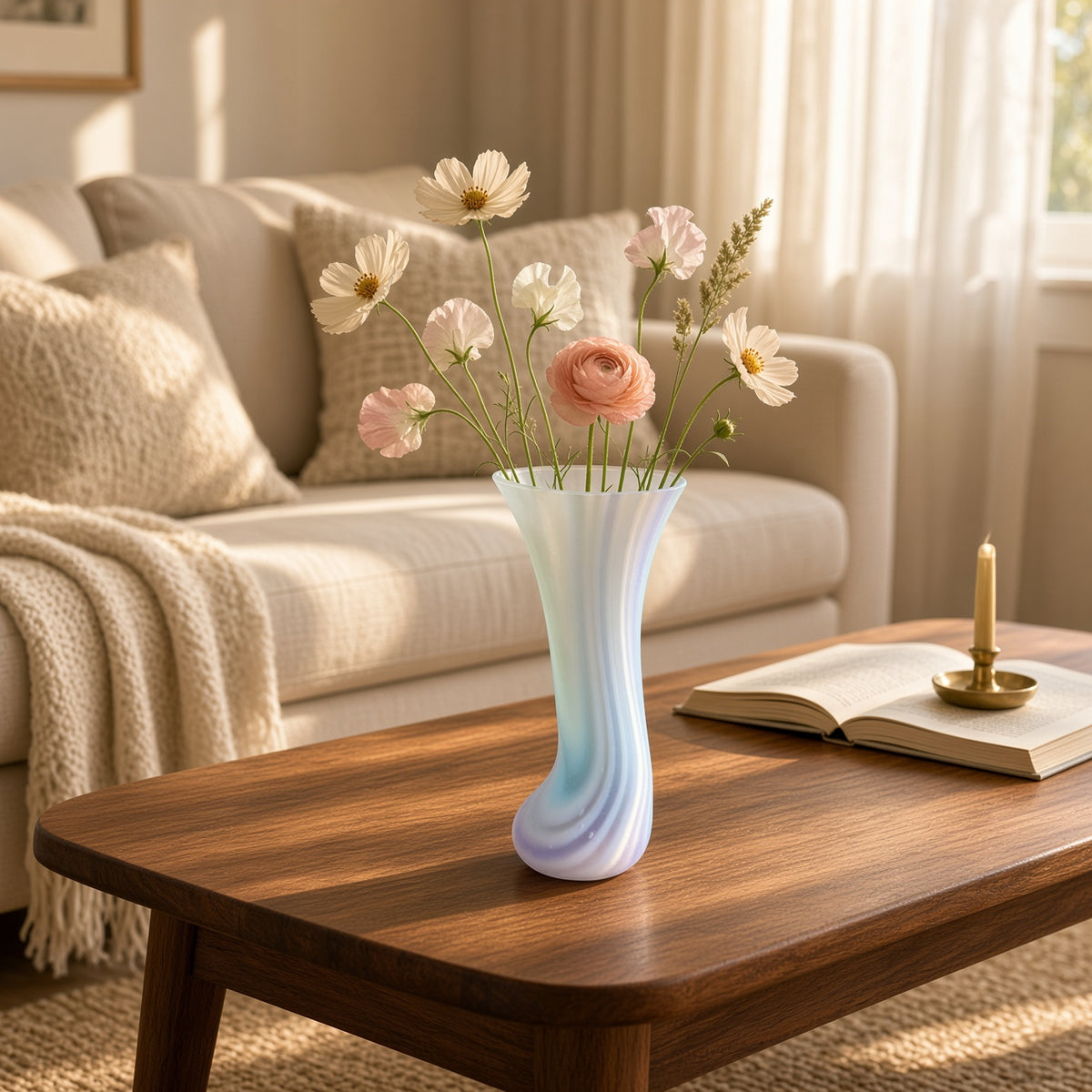 Matte Rainbow Mini Vase