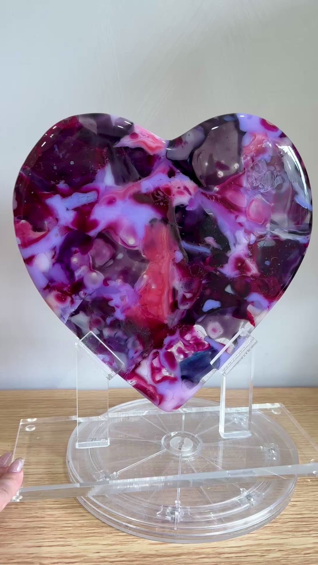 Berry Special Heart Sculpture