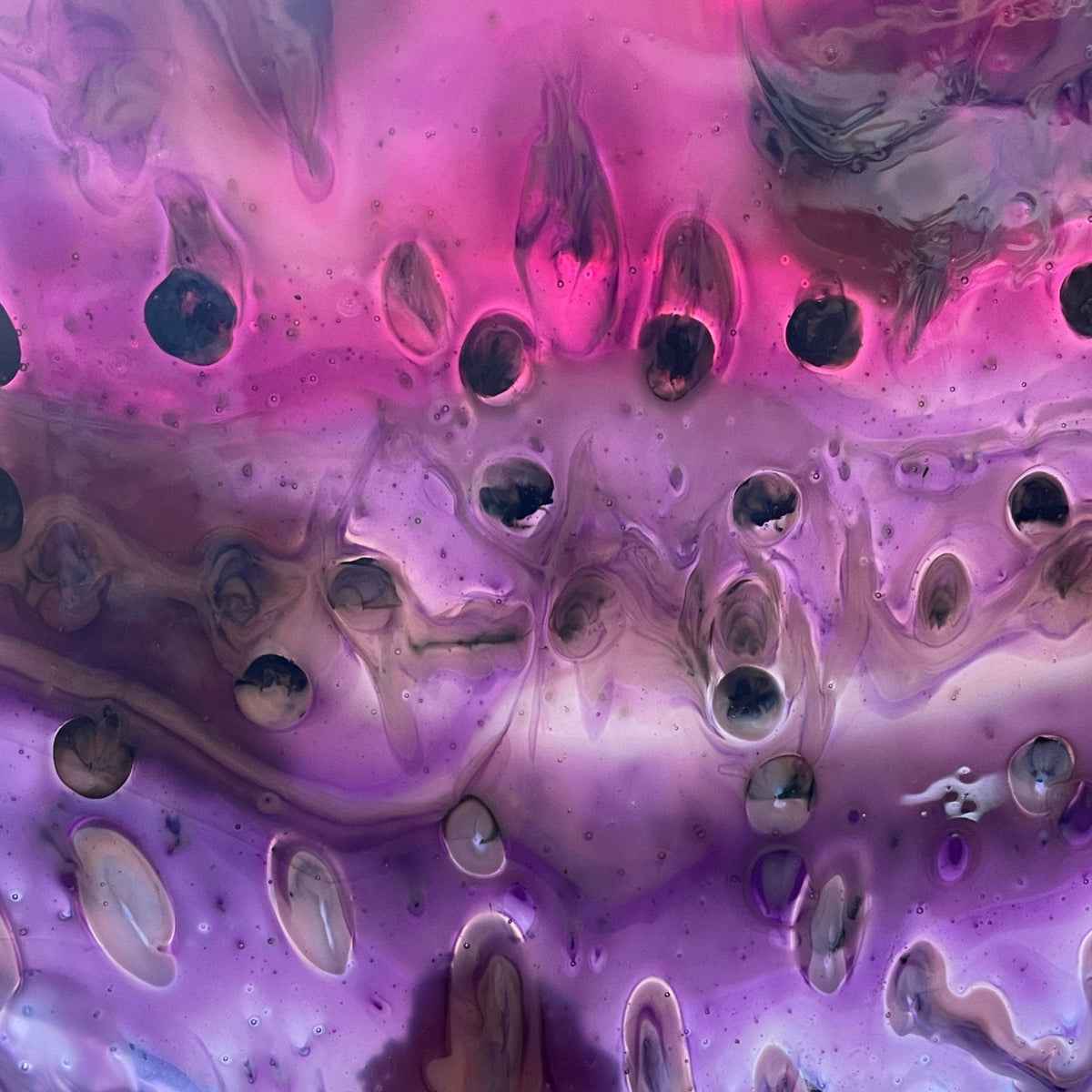 Pink Gold Heart Sculpture, Large #35