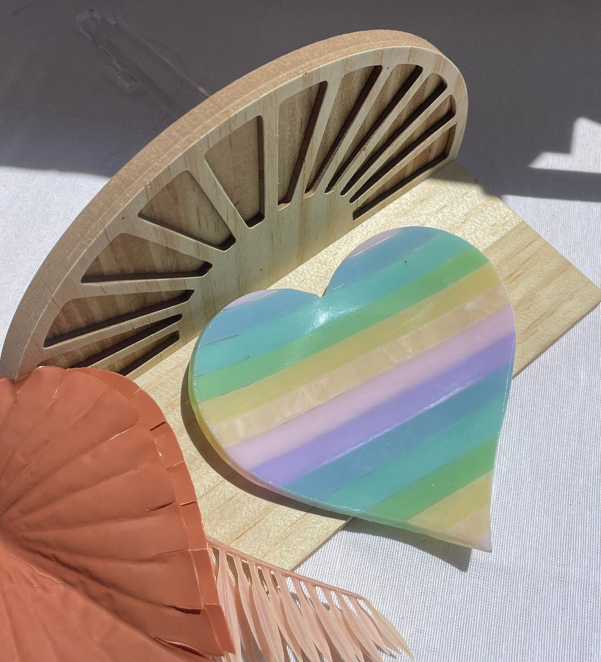 Rainbow Glass Mini Dishes