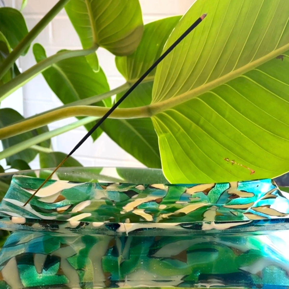 Turquoise Incense holder