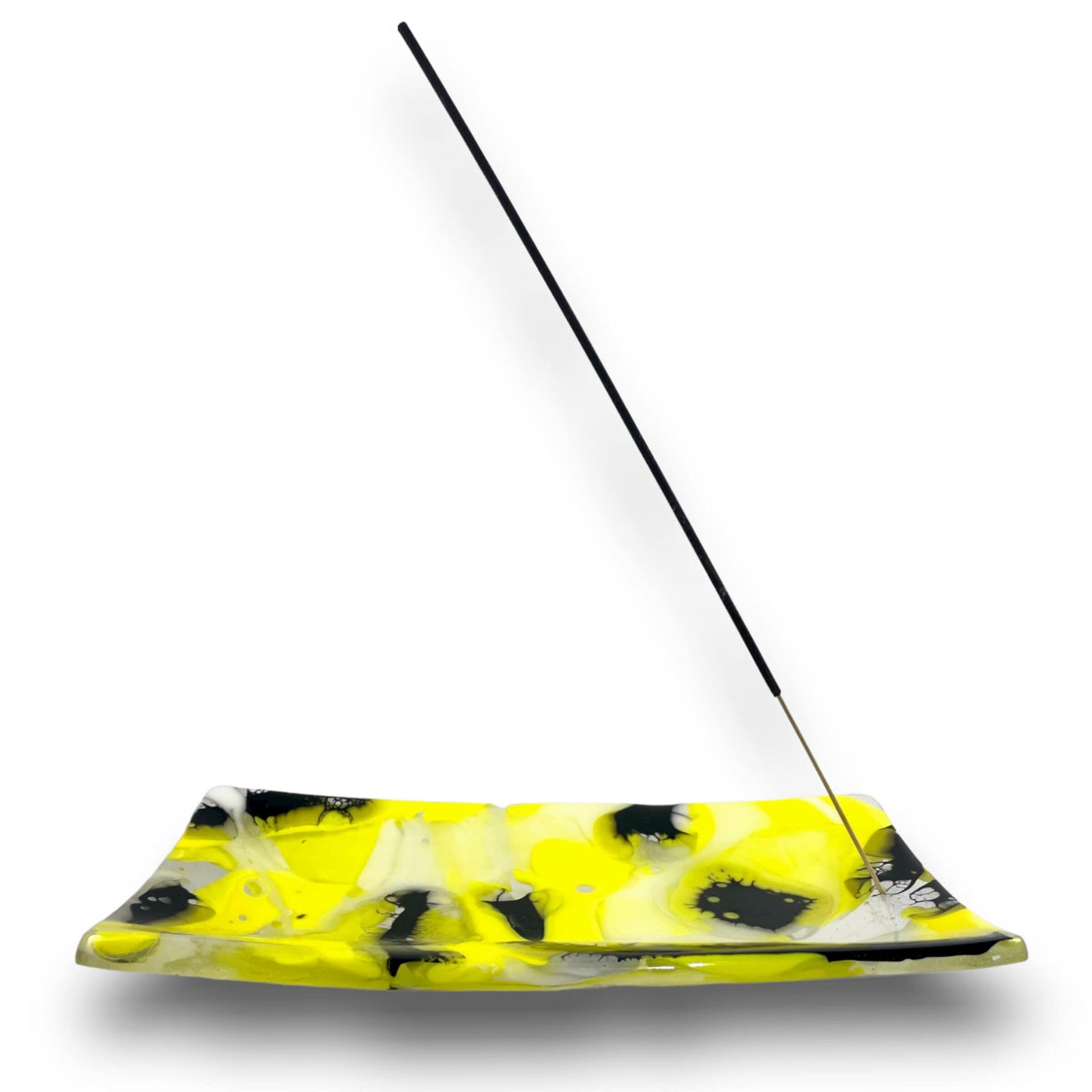 Neon Yellow Burner Dish