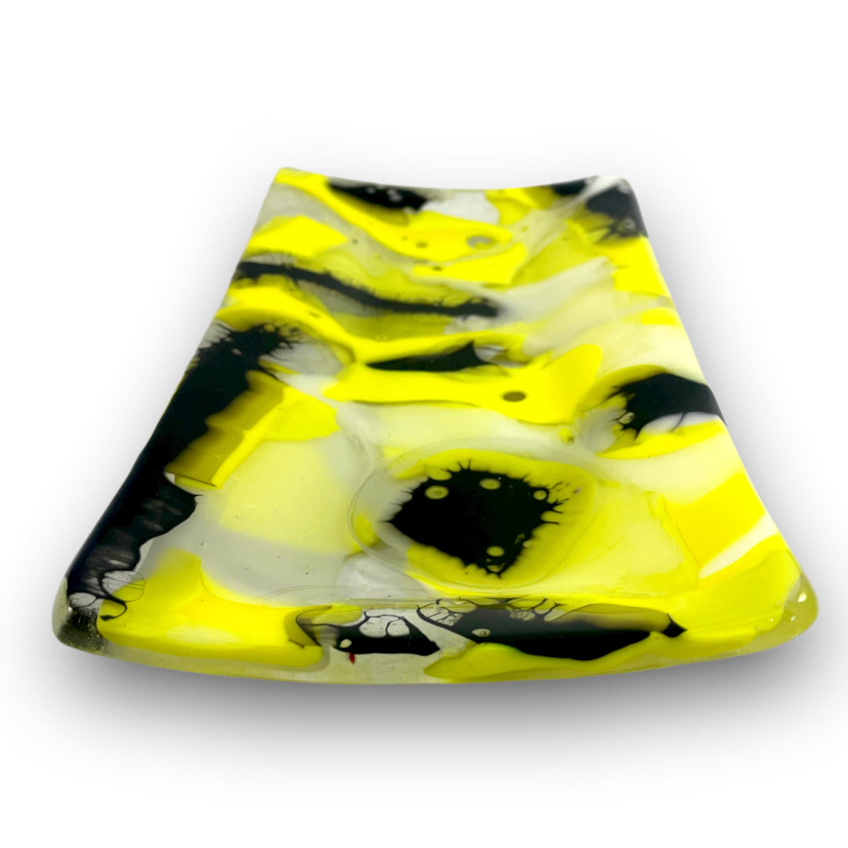 Neon Yellow Burner Dish