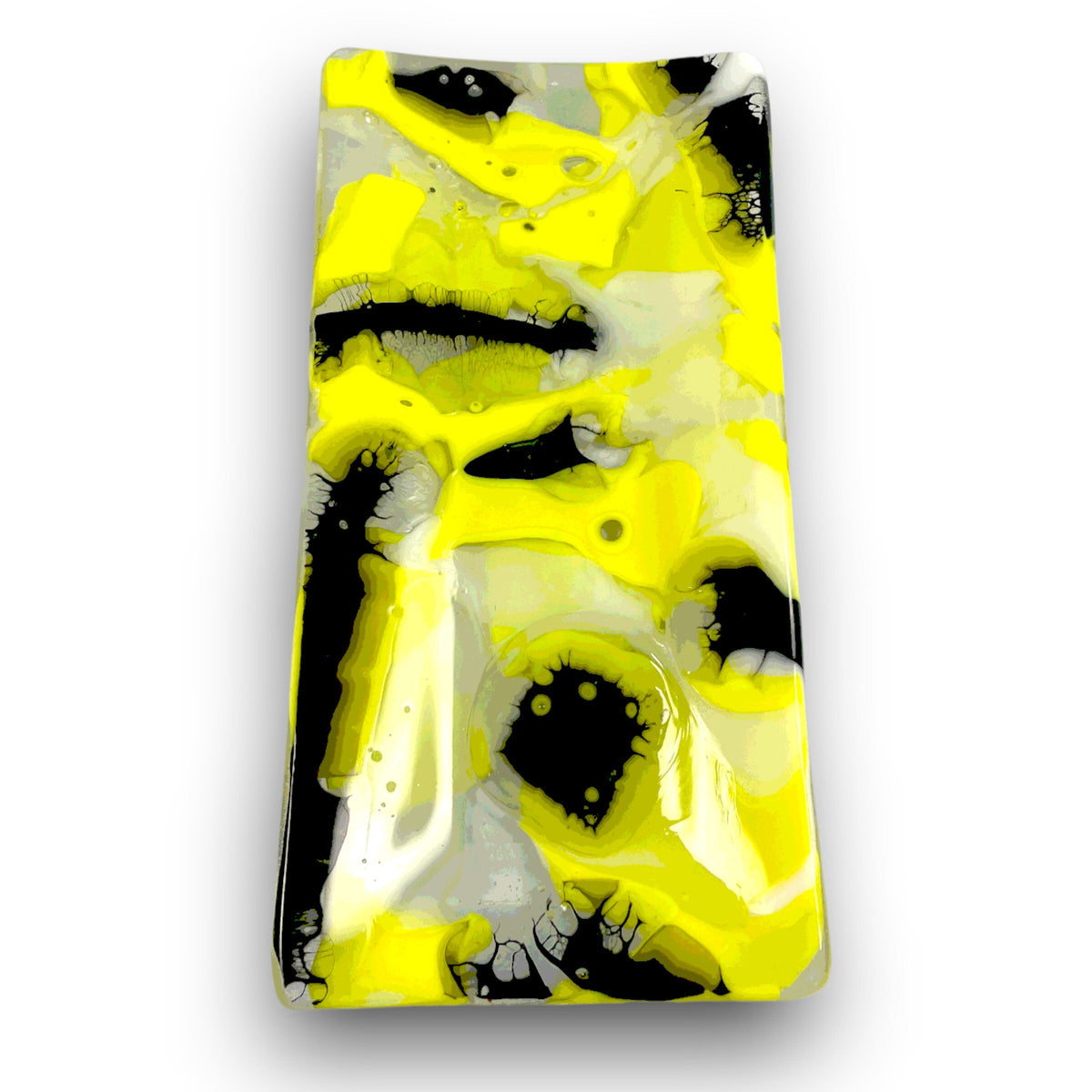 Neon Yellow Burner Dish