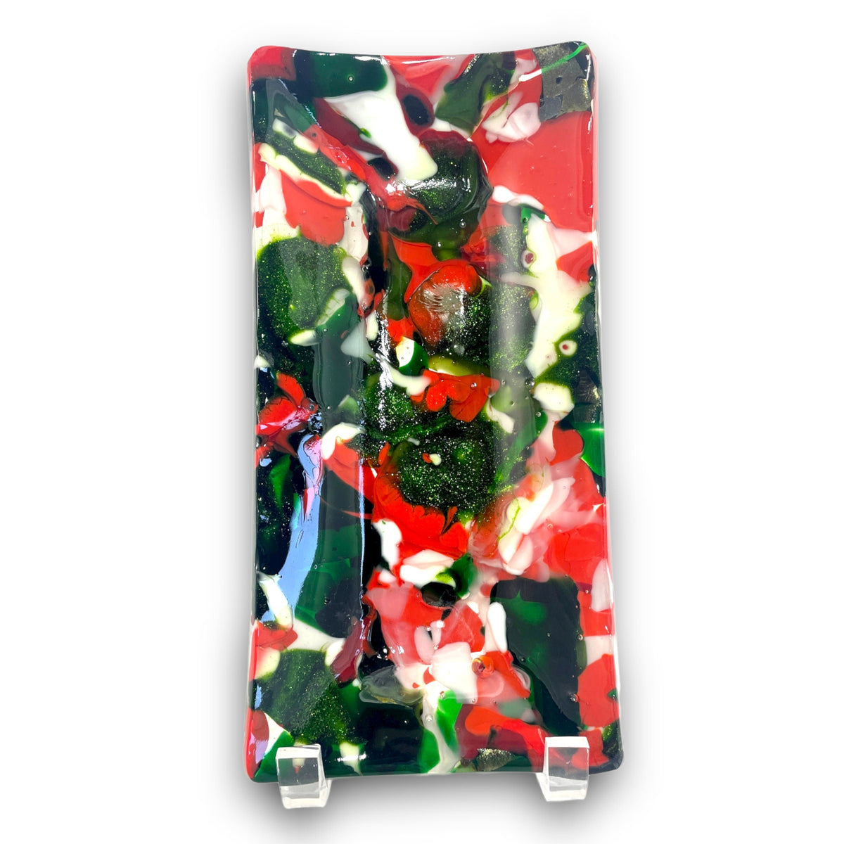 Christmas Incense Burner Dish - Top View