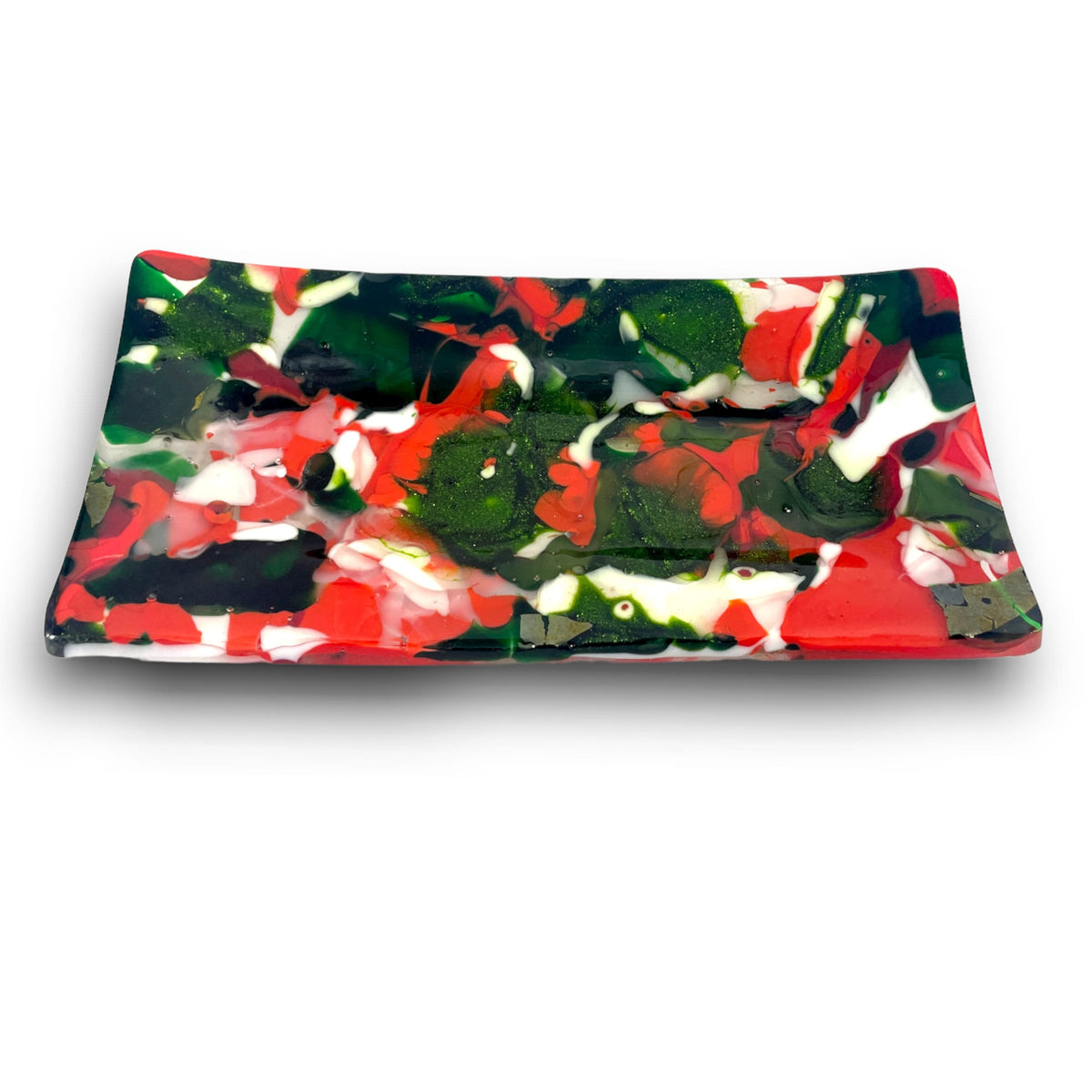 Christmas Incense Burner Dish - Top View