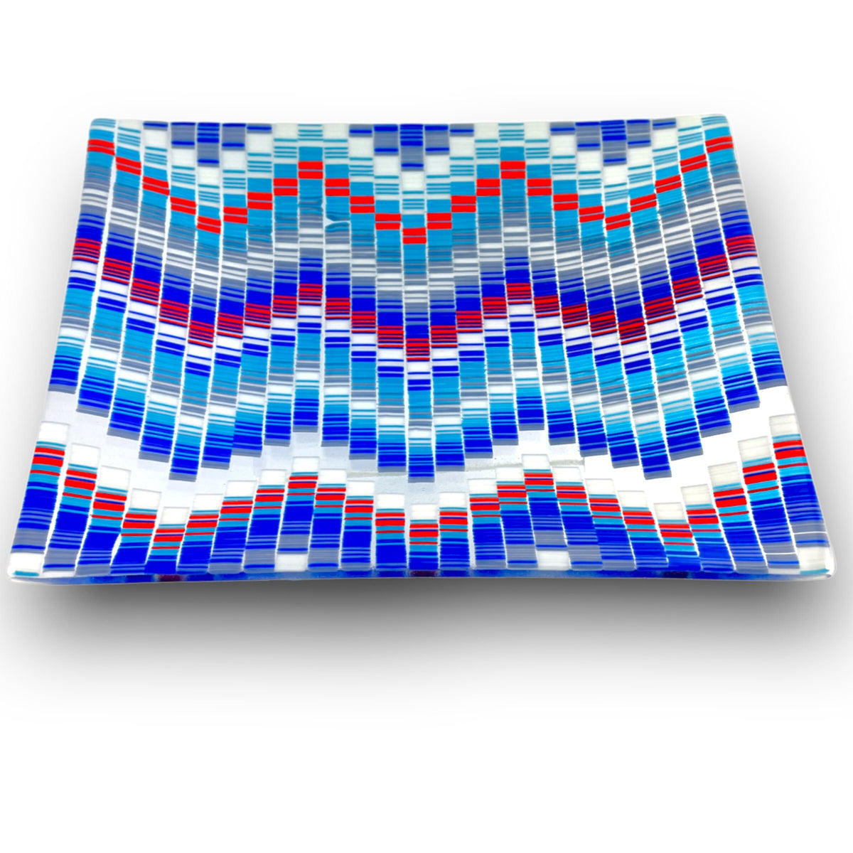 Zigzag Tray - Glass Art