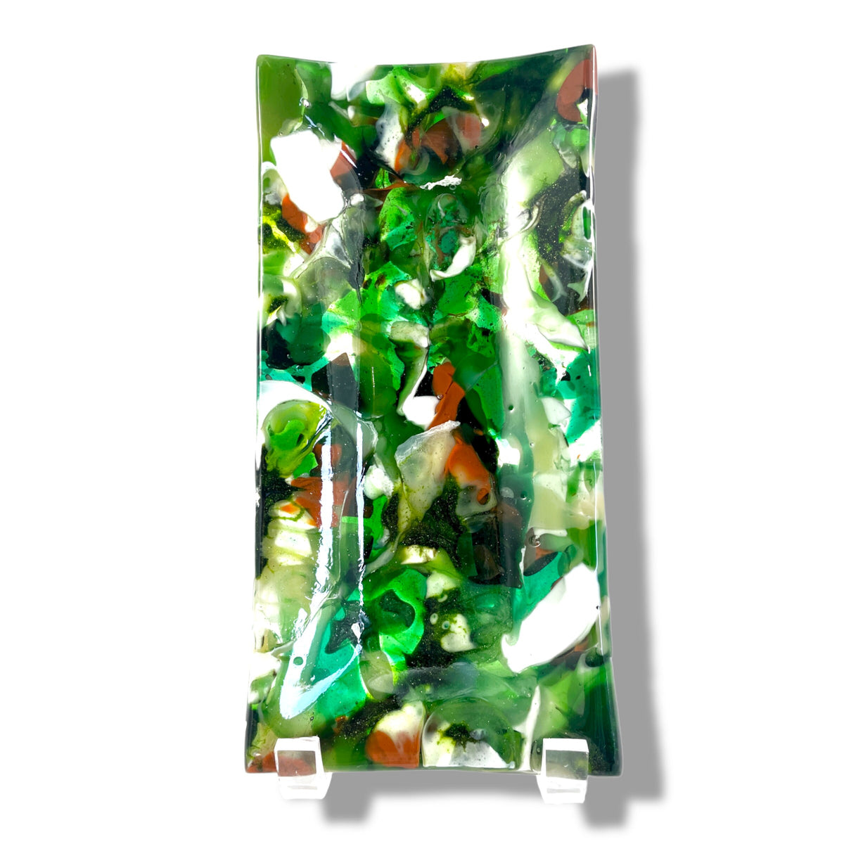 Christmas Incense Burner Tray - Om Glass Art