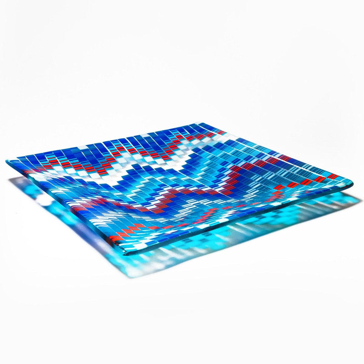 Zigzag Tray - Glass Tray