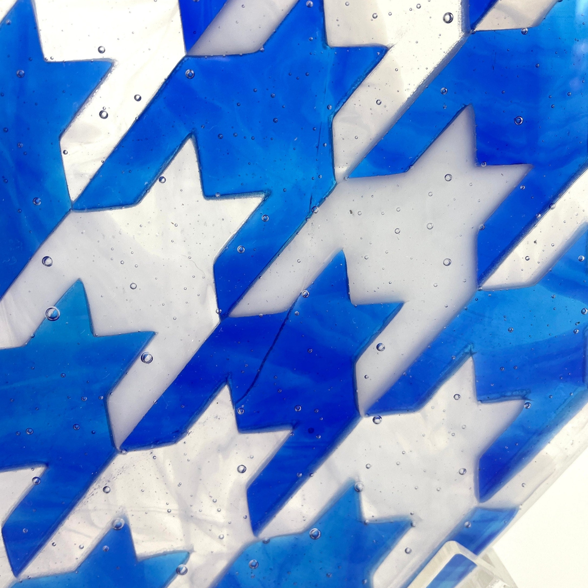 Houndstooth Heart Sculpture - Art View