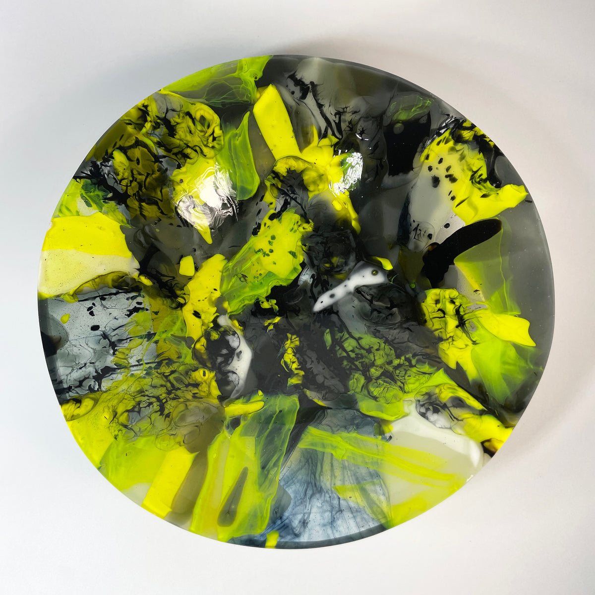 Yellow &amp; black bowl