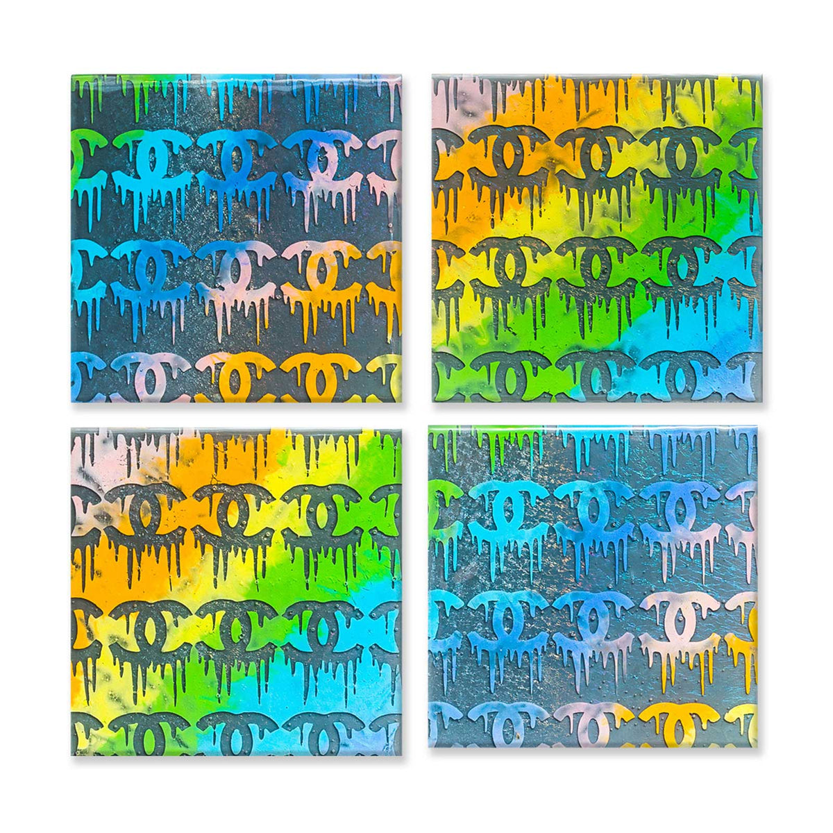 Chanel Dripping Joy Set - Art View