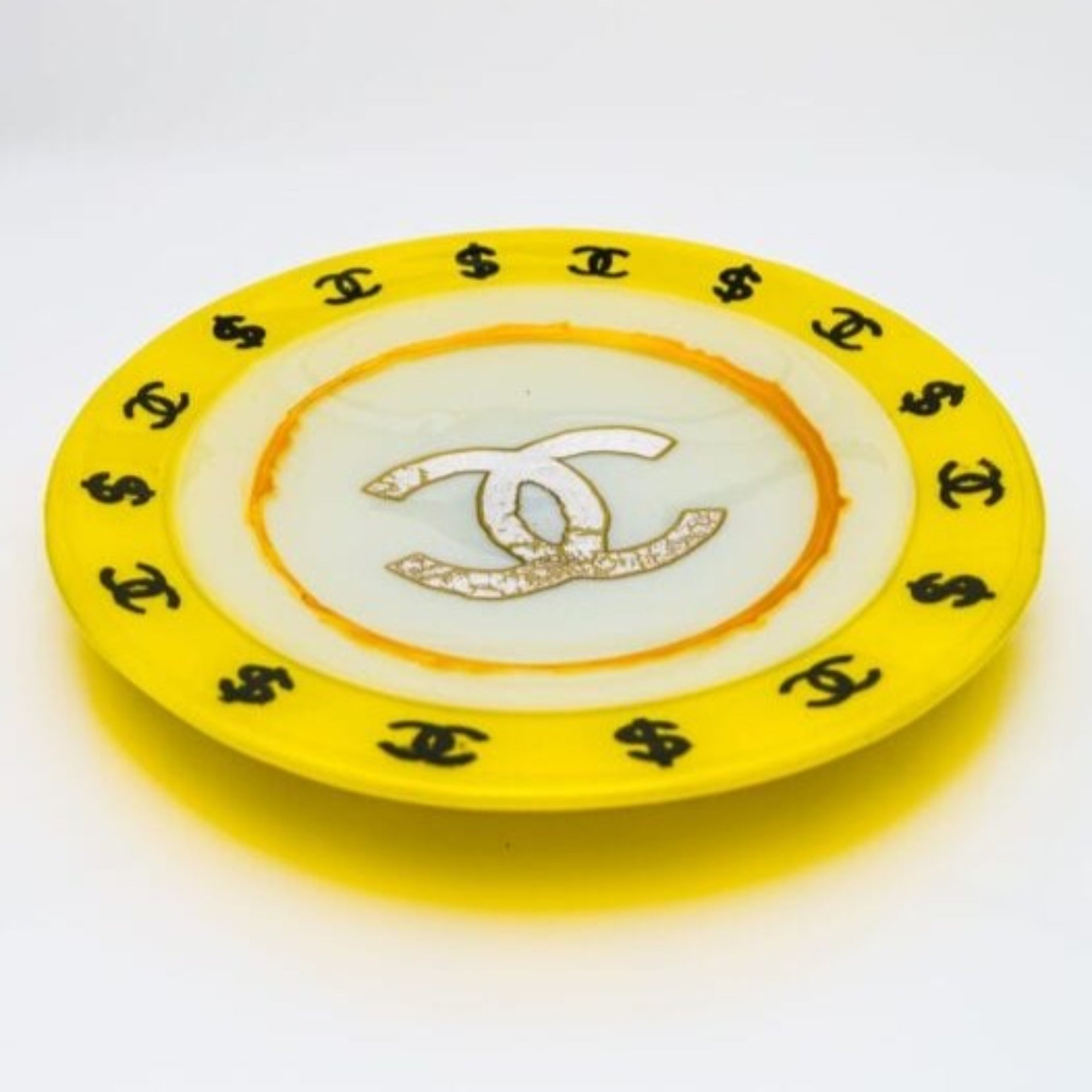Chanel Sunny Side Up plate