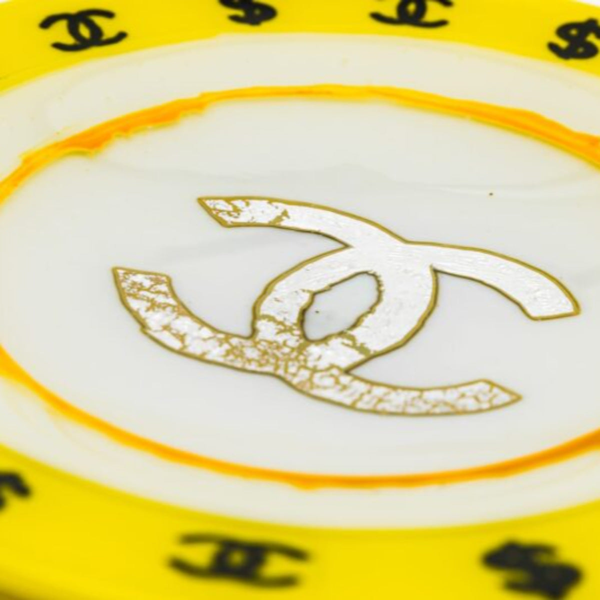 Chanel Sunny Side Up plate - Top View