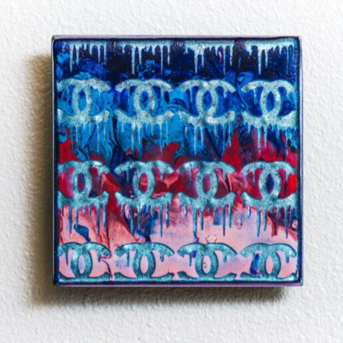 Chanel Ultra Berry Mini Drip Set - Om Glass Art